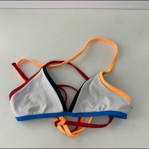 Jolyn Strappy Bikini Top rare color triangle